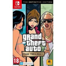 GTA Grand Theft Auto The Trilogy Definitive Edition (Switch), ,